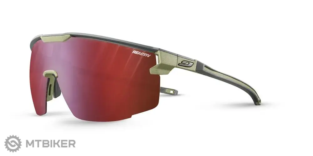 Julbo ULTIMATE Reactiv 0-3 HC brýle, dark gray/army green Expresní Doručení
