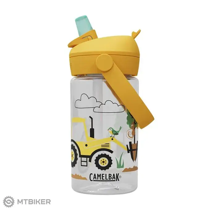 Hit Sezóny CamelBak Thrive Flip Straw dětská láhev, 0,4l, tractors and trees