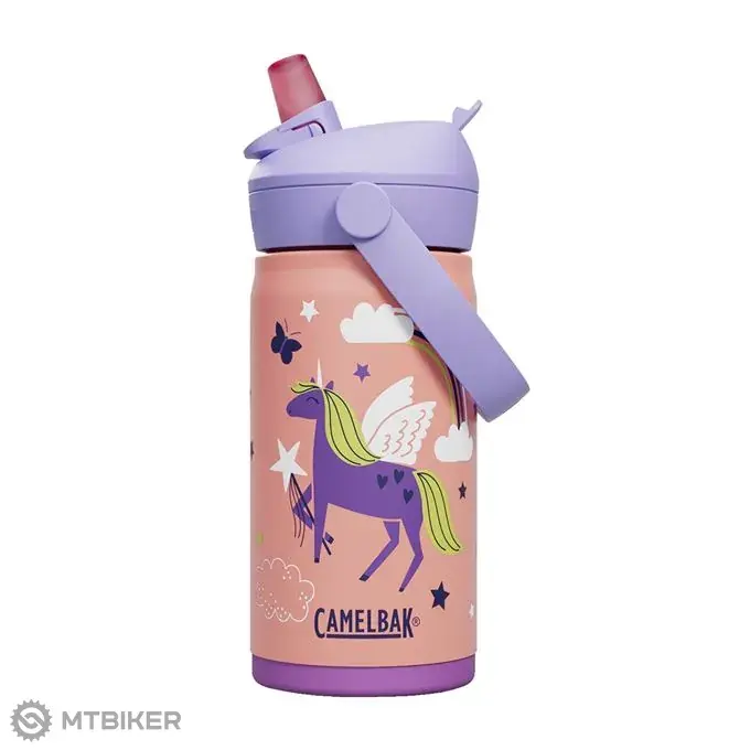 Sezónní Sleva CamelBak Thrive Flip Straw dětská termoska, 0,35l, magic unicorns