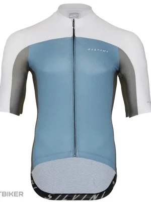 Vysoce Kvalitní SILVINI Stelvio dres, cloud/blue