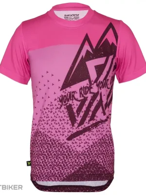 Speciální Cena SILVINI Denni dětský dres, plum/pink
