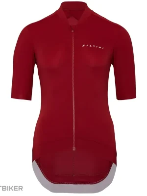 SILVINI Stelvia dámský dres, merlot/ocean Zlevněný