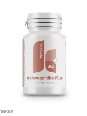 Cenová Bomba Kompava Ashwagandha Plus doplněk stravy, 350 mg/60 kps