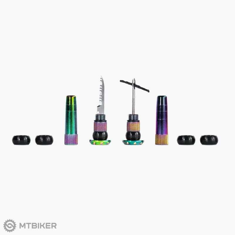 Muc-Off Stealth Tubeless Puncture Plugs opravná sada do řídítek, iridescent Nejlepší Cena
