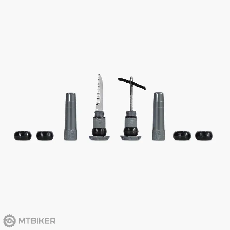 Pouze Dnes Muc-Off Stealth Tubeless Puncture Plugs sada pro opravu bezduš. plášťů, grey