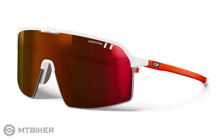 Julbo INTENSITY Reactiv 0-3 HC brýle, bílá/oranžová Kup Teď