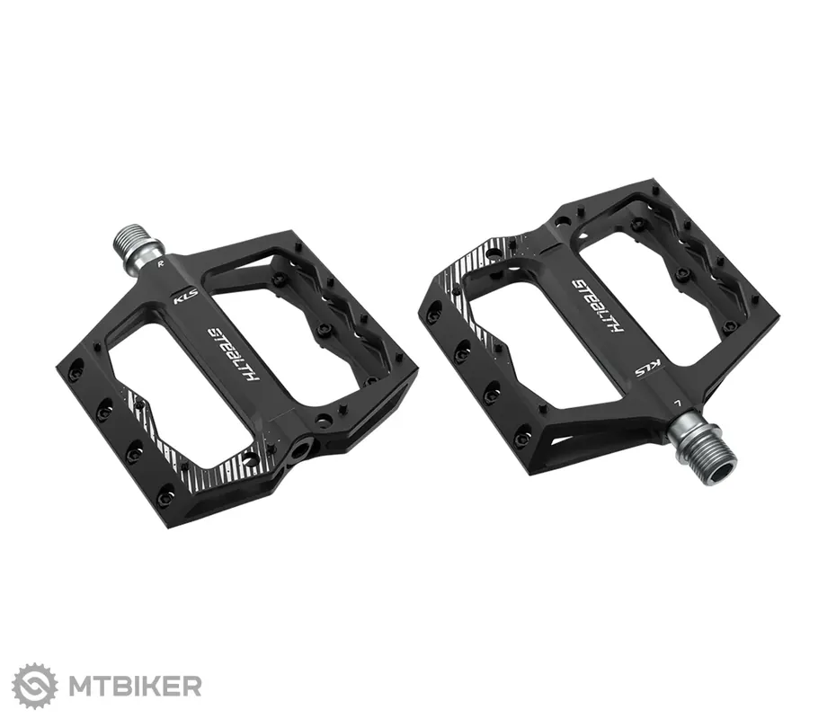 Kellys KLS STEALTH II platformové pedály, černá Cenový Hit