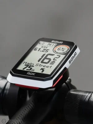 SIGMA ROX 4.0 Endurance cyklopočítač, bílá Zlevněný