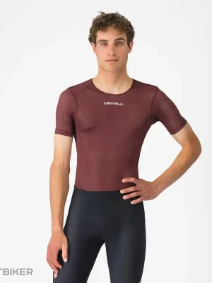 Oblíbený Castelli PRO MESH 2.0 tričko, tmavě bordó
