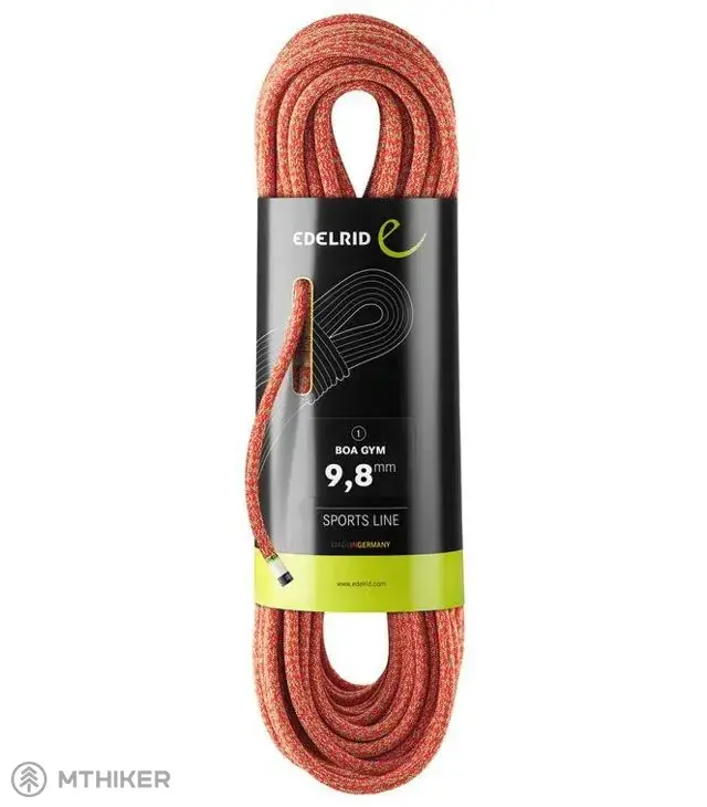 Výhodná Nabídka EDELRID Boa Gym lano, 9,8 mm, červená-zelená