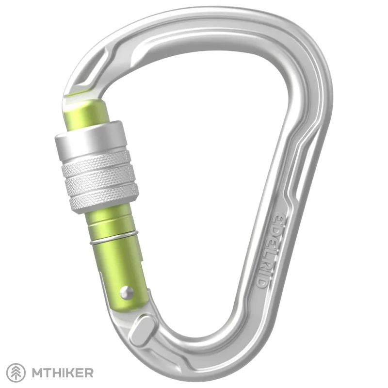 Expresní Doručení EDELRID HMS Strike Screw II karabina, stříbrná