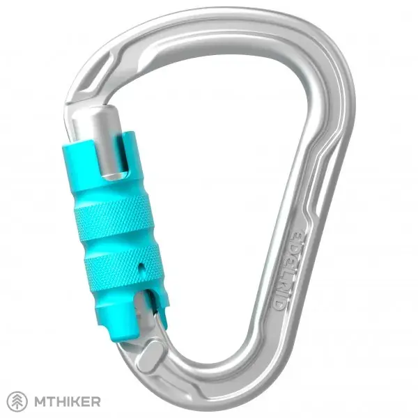 EDELRID HMS Strike Triple II karabina, stříbrná Akční Nabídka