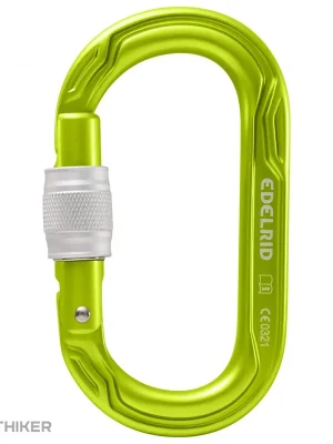 EDELRID Oval Power 2500 Screw karabina, oasis Přímo Od Výrobce