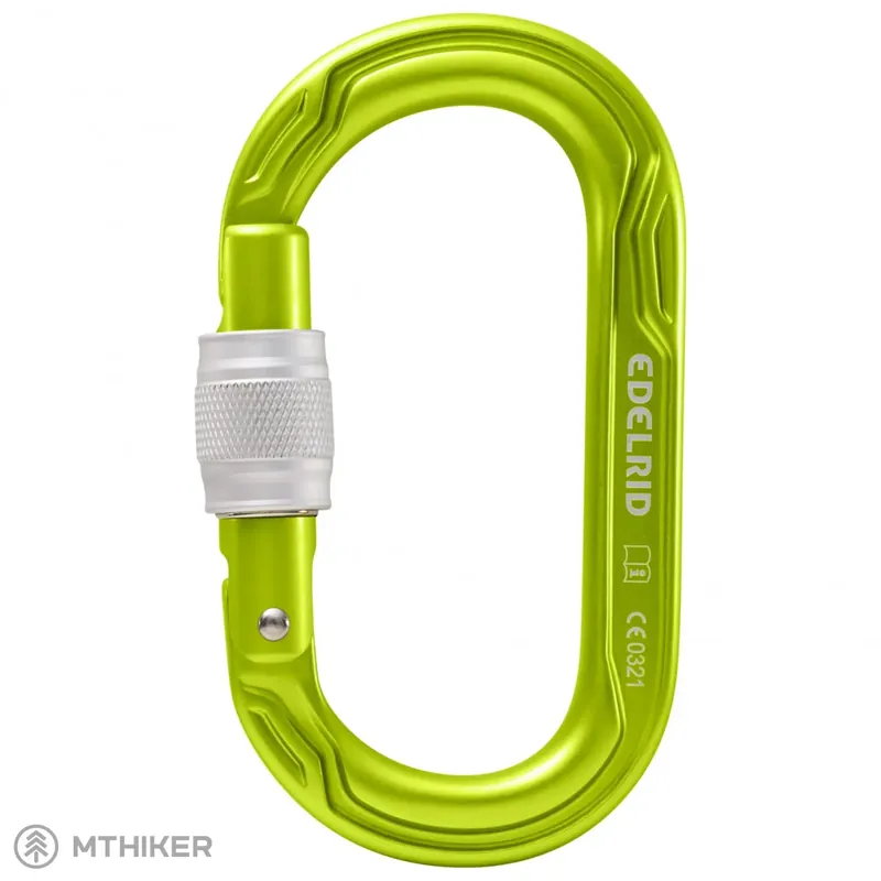 EDELRID Oval Power 2500 Screw karabina, oasis Přímo Od Výrobce
