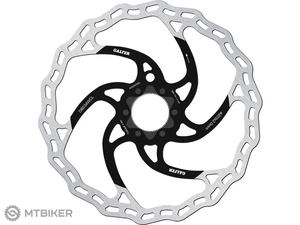 Objednat Nyní Galfer Fixed Wave brzdový kotouč, 203 mm, CL, 2 mm
