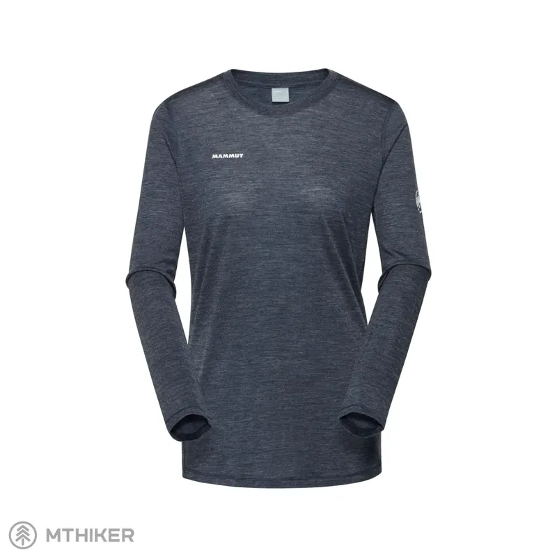Objednat Nyní Mammut Tree Wool FL Longsleeve dámské triko, modrá