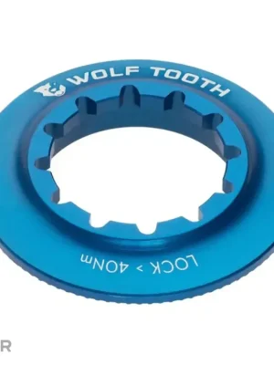 Kup Teď Wolf Tooth Rotor Internal Spline Centerlock matice, modrá