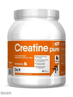 Kompava Kreatin Pure kreatin 500 kapslí Novinka
