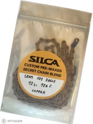 SILCA voskovaný řetěz SRAM XX1 Eagle, 12-rychl., 126 článků, coper Sezónní Sleva