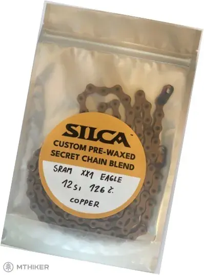 SILCA voskovaný řetěz SRAM XX1 Eagle, 12-rychl., 126 článků, coper Sezónní Sleva
