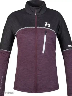 Poslední Šance Hannah Meda dámská mikina, prune purple mel