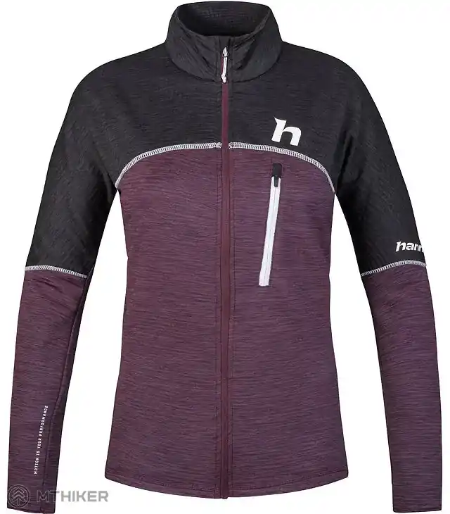 Poslední Šance Hannah Meda dámská mikina, prune purple mel