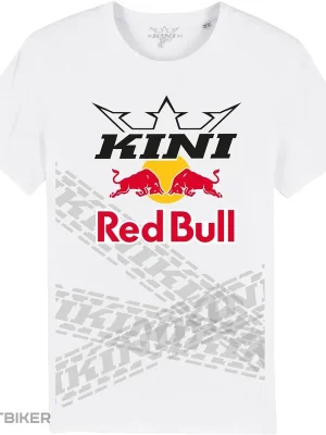 Rychlé Dodání KINI Red Bull 1.0 triko, bílá