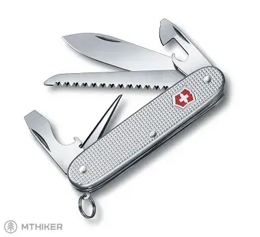 Victorinox Farmer Alox kapesní nůž, šedá Dokud Zásoby Vydrží
