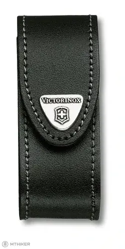 Super Cena Victorinox kožené pouzdro na opasek, černá