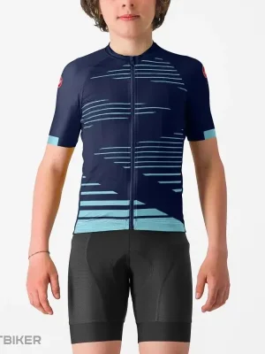 Aktuální Castelli AERO KID dětský dres, belgická modrá