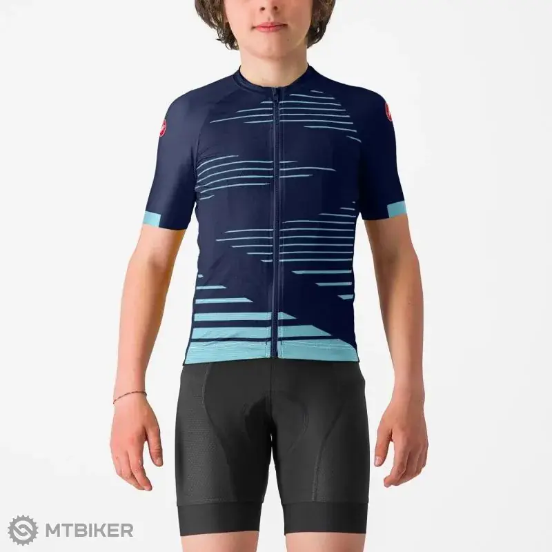 Aktuální Castelli AERO KID dětský dres, belgická modrá
