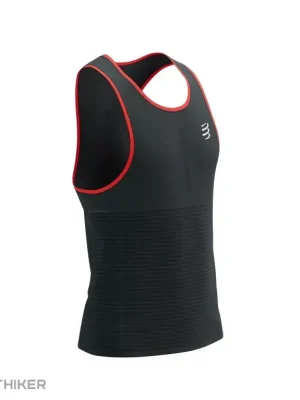 Nejlepší Volba COMPRESSPORT Pro Racing Singlet tílko, černá