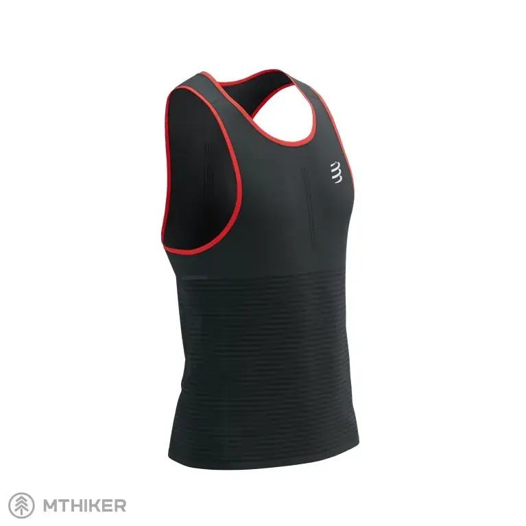 Nejlepší Volba COMPRESSPORT Pro Racing Singlet tílko, černá