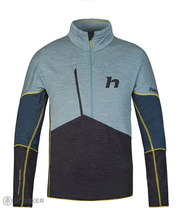 Hannah Niro Hz mikina, stříbrný blue/anthracite mel Výhodná Nabídka