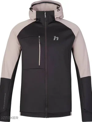 Hannah Tariq Hoody mikina, anthracite/goat Cenově Výhodný