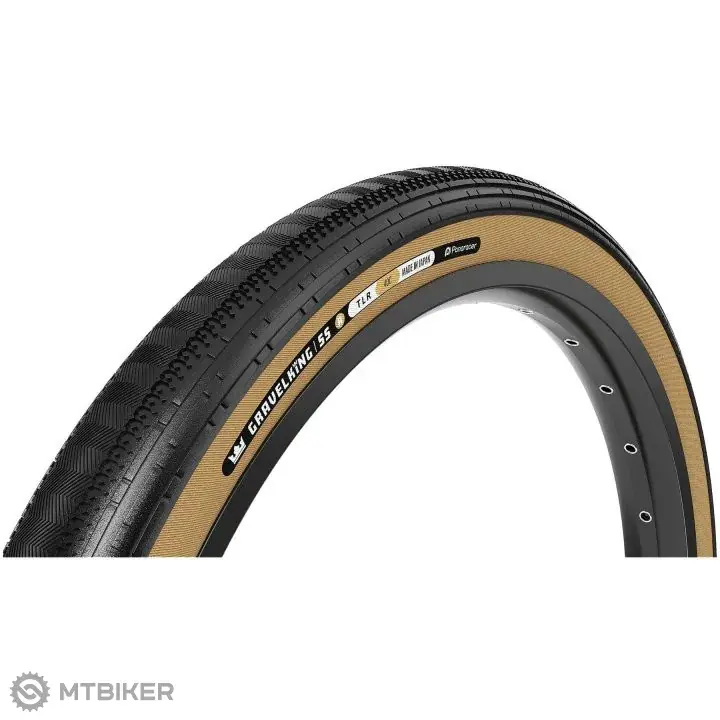 Aktuální Panaracer Gravelking SS R 700x35C plášť, TLR, kevlar, hnědá/černá