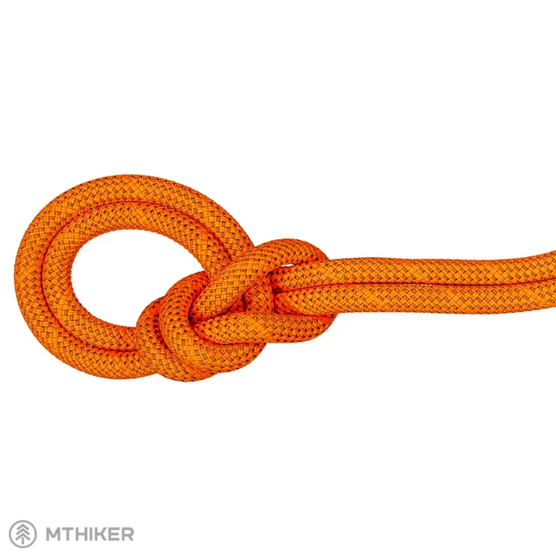 Dokud Zásoby Vydrží Mammut Crag Dry lano, 9.8 mm, oranžová