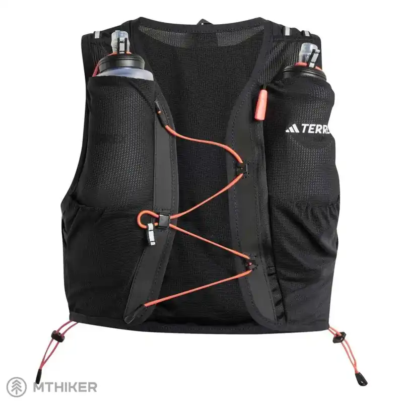 adidas TERREX Trail Running Techrock vesta, 5 l, black/white/impact orange Vysoce Kvalitní