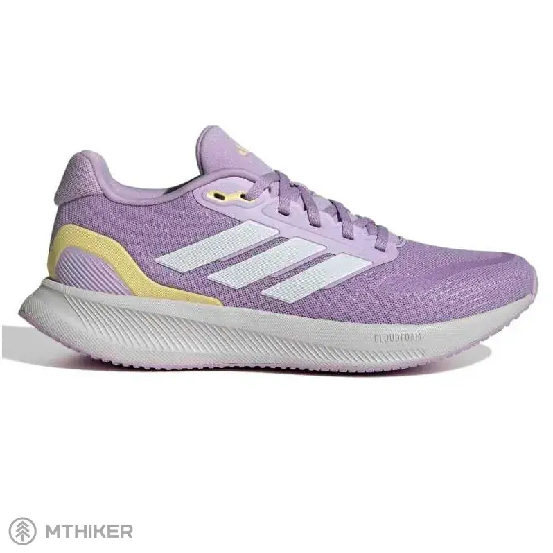 Oblíbený adidas RUNFALCON 5 dámské boty, power purple/footwear white/orange tint