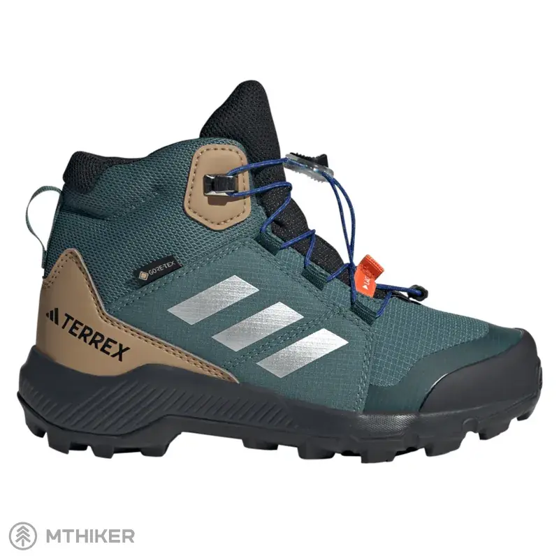 Novinka adidas TERREX MID GTX dětské boty, přeloved teal/silver metallic/semi lucid blue