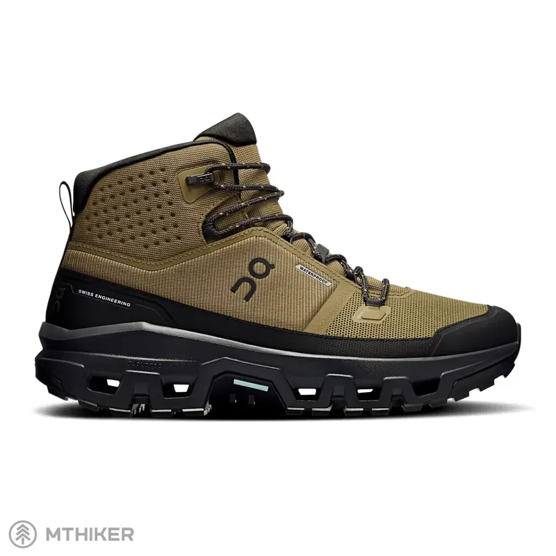 Rychlé Dodání On Running Cloudrock Mid Waterproof boty, hunter/black