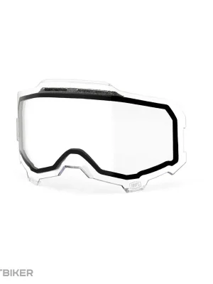 Sleva 100% ARMEGA / ARmatic náhradní vstřikované, dvojité ventilační čočky, čirá