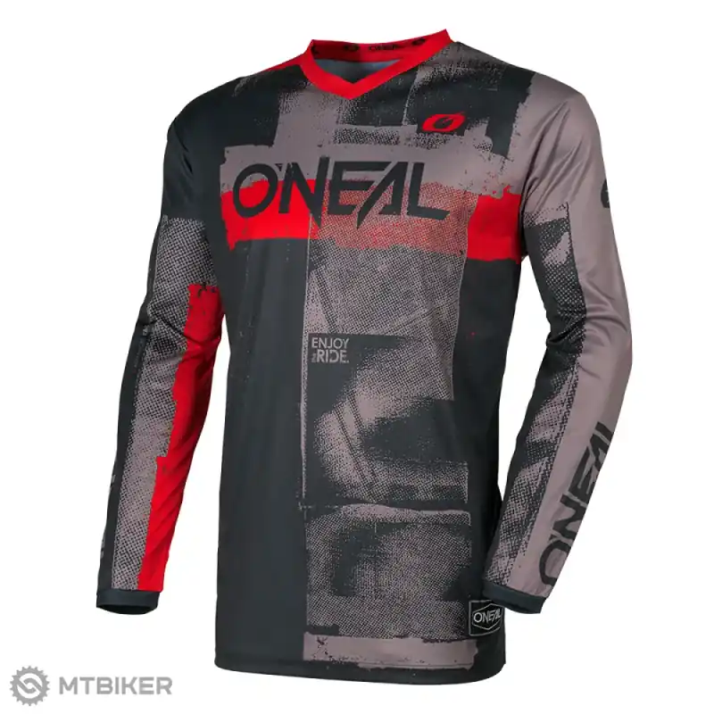 O‘NEAL ELEMENT ROLLER dres, šedá/červená Aktuální