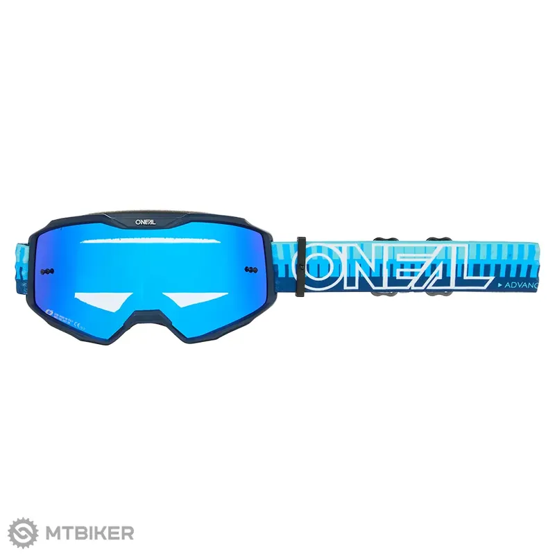 O‘NEAL B-10 STRIPED brýle, modrá/radium blue Speciální Cena