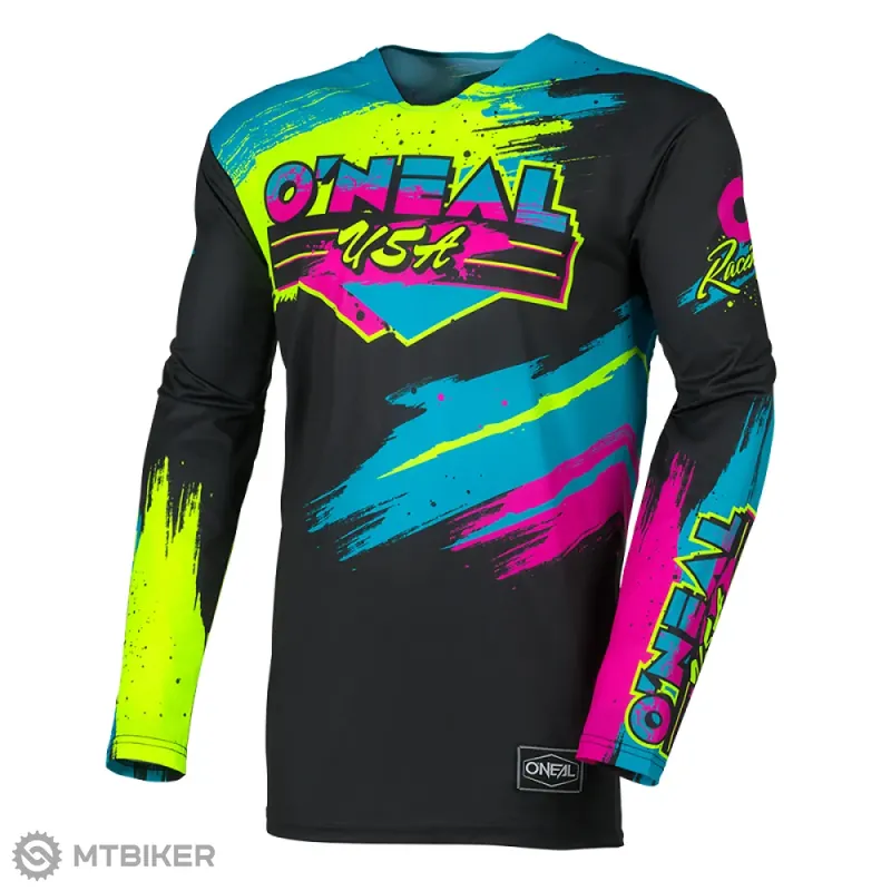 O‘NEAL MAYHEM RESEDA dres, černá/žlutá Originální