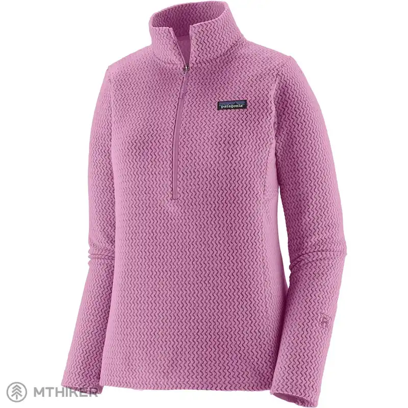 Sleva Patagonia R1 Air Zip Neck dámská mikina, brisk purple