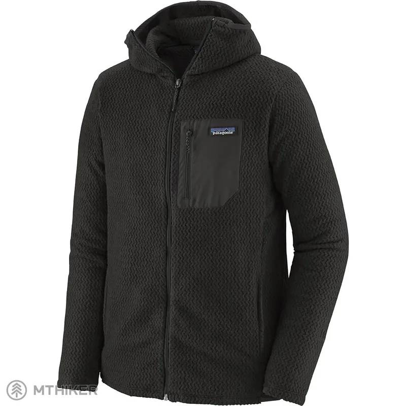 Značkový Patagonia R1 Air Full-Zip Hoody mikina, černá