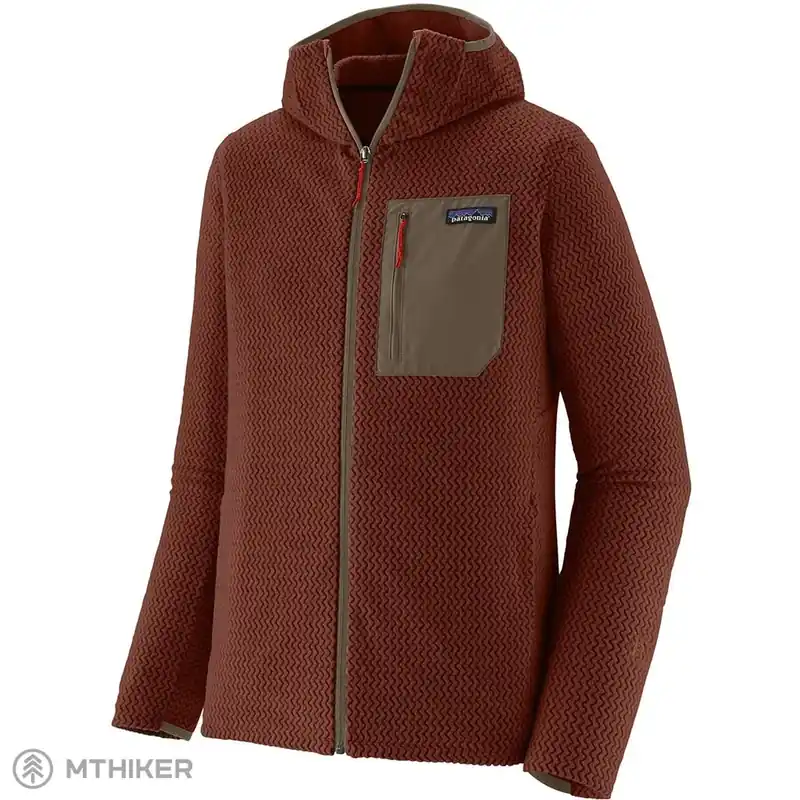 Patagonia R1 Air Full-Zip Hoody mikina, dried vanilla Finální Výprodej