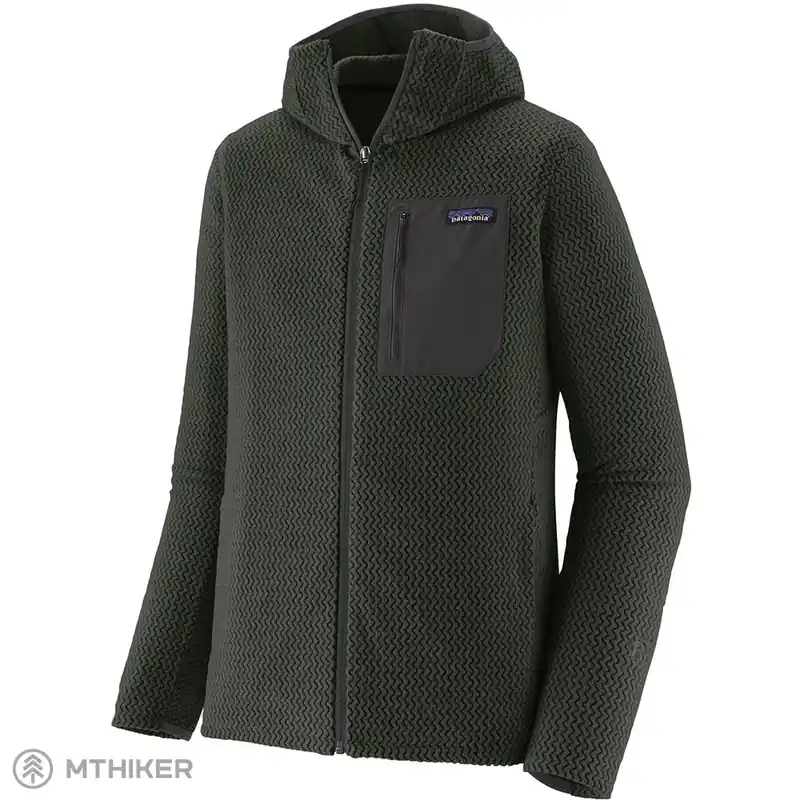 Patagonia R1 Air Full-Zip Hoody mikina, old growth green Nejlepší Cena