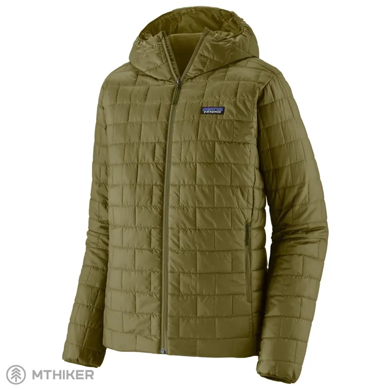Akční Nabídka Patagonia Hi-Loft Nano Puff Hoody bunda, pond green